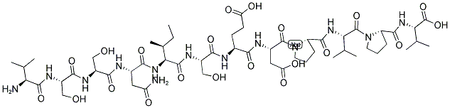 VAL-SER-SER-ASN-ILE-SER-GLU-ASP-PRO-VAL-PRO-VAL 结构式