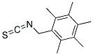 2,3,4,5,6-Pentamethylbenzyl isothiocyanate 结构式
