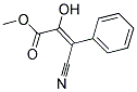 METHYL BETA-CYANO-ALPHA-HYDROXYCINNAMATE 结构式