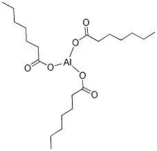 ALUMINUM HEPTANOATE 结构式