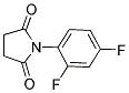 1-(2,4-DIFLUOROPHENYL)DIHYDRO-1H-PYRROLE-2,5-DIONE 结构式