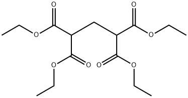 2-(3-乙氧基-2-(乙氧基羰基)-3-氧代丙基)丙二酸 结构式