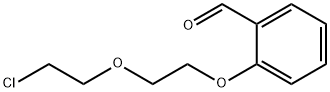 2-(2-(2-CHLOROETHOXY)ETHOXY)BENZALDEHYDE 结构式