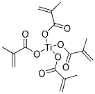 METHACRYLIC ACID, TITANIUM (IV) SALT 结构式