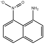 8-硝基-1-萘胺 结构式