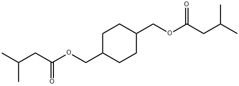 1,4-环己烷二甲醇二异戊酸酯 结构式