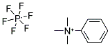 N-PHENYL-N,N,N-TRIMETHYLAMMONIUM HEXAFLUOROPHOSPHATE 结构式