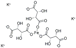 FERRIC POTASSIUM TARTRATE 结构式