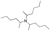 TRIS(1-METHYLPENTYL)AMINE 结构式