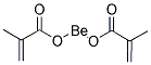 METHACRYLATE, BERYLLIUM 结构式