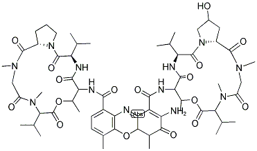 ACTINOMYCIN I 结构式