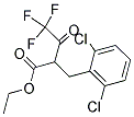 ETHYL 2-(2,6-DICHLOROBENZYL)-4,4,4-TRIFLUOROACETOACETATE 结构式