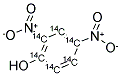 2,4-DINITROPHENOL-UL-14C 结构式