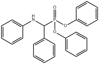DIPHENYL (A-ANILINOPHENYLMETHYL) PHOSPHONATE 结构式
