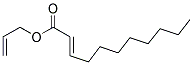Allyl 2-undecylenate 结构式