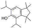 4,6-二异丙基-1,1,3,3-四甲基-5-茚醇 结构式