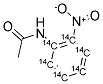 2-NITROACETANILIDE, [RING-14C(U)] 结构式