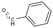 Benzaldehyde, [carbonyl-14C] 结构式