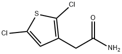 2',5'-Dichloro-3-thiopheneacetamide 结构式