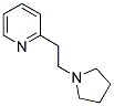 2-(2-PYRROLIDINOETHYL)PYRIDINE 结构式