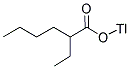 THALLIUM (I) 2-ETHYLHEXANOATE 结构式