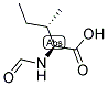 甲酰基-L-异亮氨酸 结构式