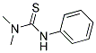 DIMETHYLPHENYLTHIOUREA 结构式