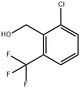 2-氯-6-(三氟甲基)苄醇 结构式