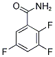 2,3,5-TRIFLUOROBENZAMIDE 结构式