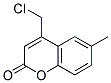 4-Chloromethyl-6-methyl-chromen-2-one 结构式