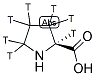 L-PROLINE, [2,3,4,5-3H] 结构式