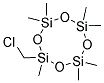 CHLOROMETHYL HEPTAMETHYL CYCLOTETRASILOXANE 结构式