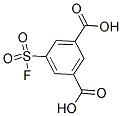 3,5-DICARBOXYBENZENESULFONYL FLUORIDE 结构式