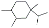 1,2,4-TRIMETHYL-4-ISO-PROPYLCYCLOHEXANE 结构式