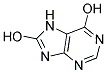 PURINE-6,8-DIOL 结构式