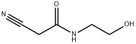 2-氰基-N-(2-羟基乙基)乙酰胺 结构式