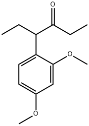 4-(2,4-DIMETHOXYPHENYL)-3-HEXANONE 结构式