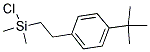(P-TERT-BUTYLPHENETHYL)DIMETHYLCHLOROSILANE 结构式