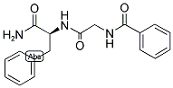 Bz-Gly-Phe-NH2 结构式