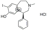 S(-)-SCH-23388,碘代类似物 盐酸盐 结构式