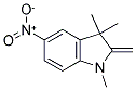 2-METHYLENE-5-NITRO-1,3,3-TRIMETHYLINDOLINE 结构式