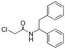 2-CHLORO-N-(1,2-DIPHENYLETHYL)ACETAMIDE 结构式