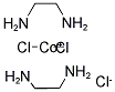 TRANS-DICHLORODIETHYLENEDIAMINE COBALTIC CHLORIDE 结构式