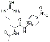 N-ALPHA-ACETYL-L-ARG-P-NITROANILIDE 结构式