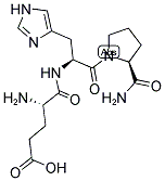 GLU-HIS-PRO-NH2: EHP-NH2 结构式