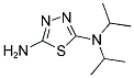 2-氨基-5-二异丙氨基-1,3,4-噻二唑 结构式