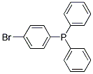 4-BROMOPHENYLDIPHENYLPHOSPHINE 结构式