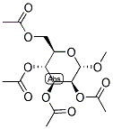 METHYL-2,3,4,6-TETRA-O-ACETYL-ALPHA-D-MANNOPYRANOSIDE 结构式