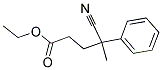 4-CYANO-4-METHYL-4-PHENYL-BUTYRIC ACID ETHYL ESTER 结构式