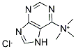 TRIMETHYLPURIN-6-YL AMMONIUM CHLORIDE 结构式